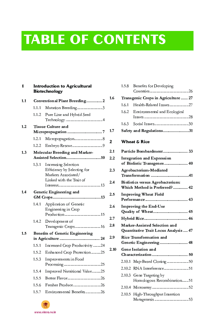 Biotechnology In Agriculture - Page 4