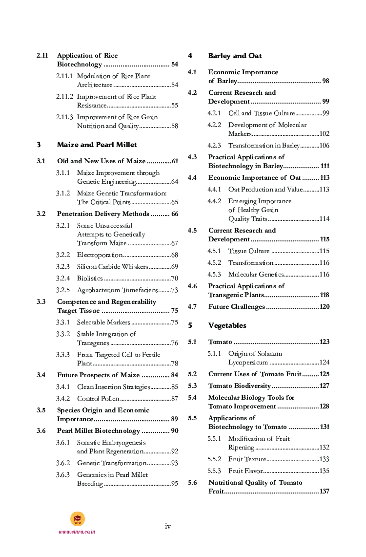 Biotechnology In Agriculture - Page 5