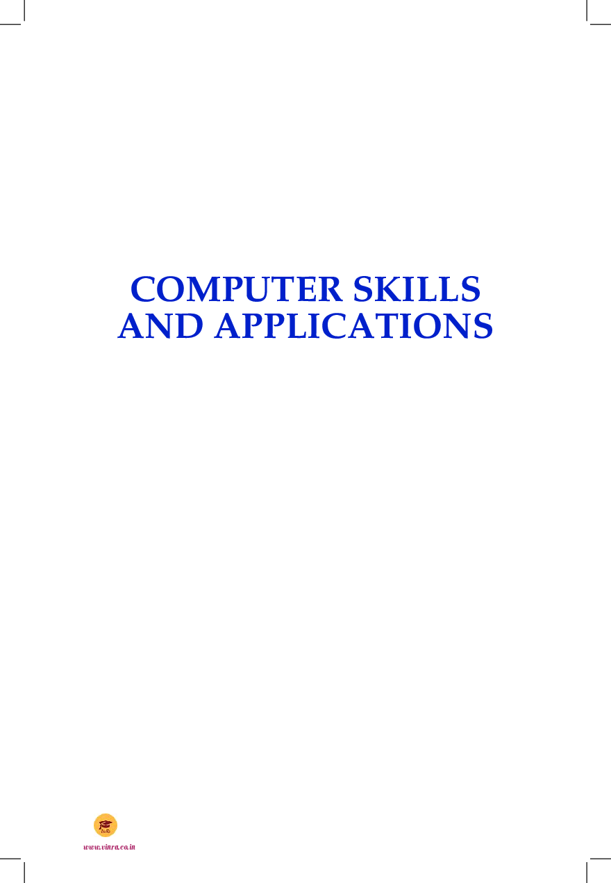 Computer Skills And Applications - Page 2