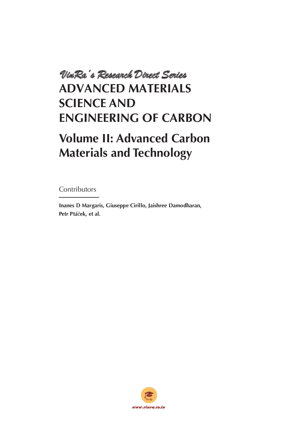Advanced Carbon Materials And Technology Vol II - Page 4