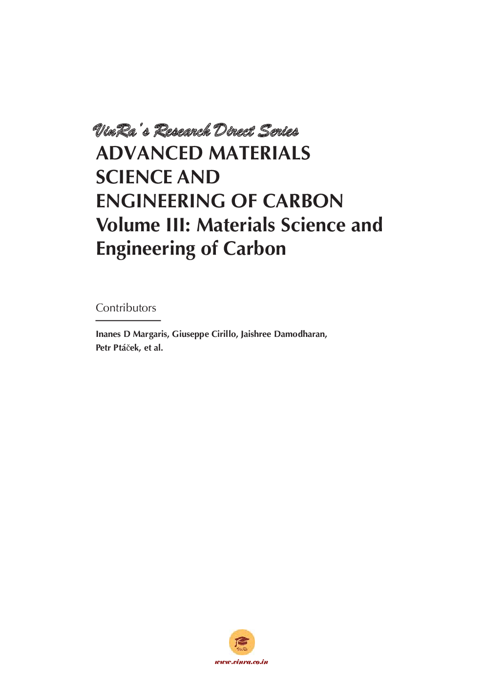 Download Materials Science And Engineering Of Carbon Vol 3 PDF Online
