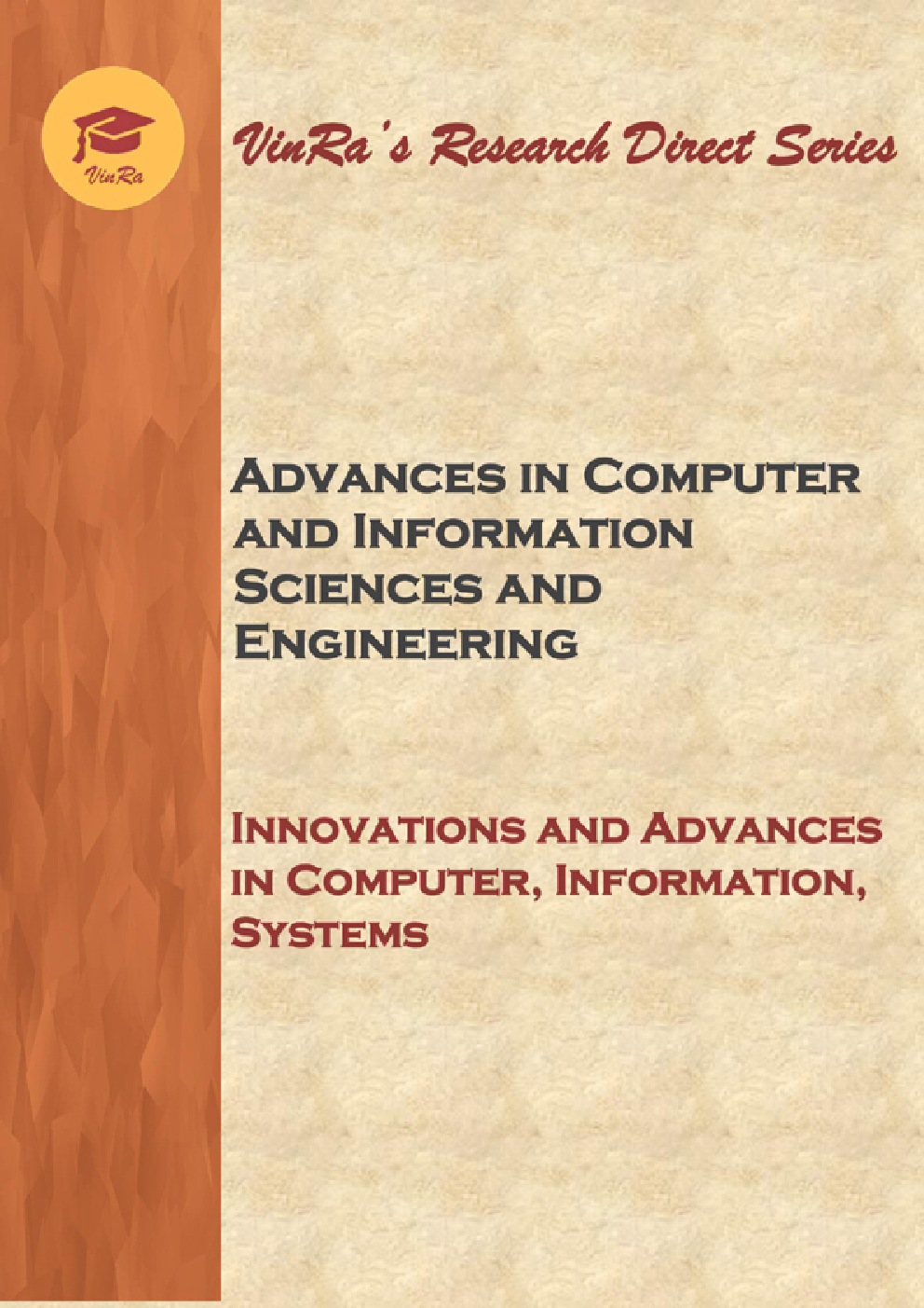 Innovations and Advances in Computer Information Systems Vol I - Page 1