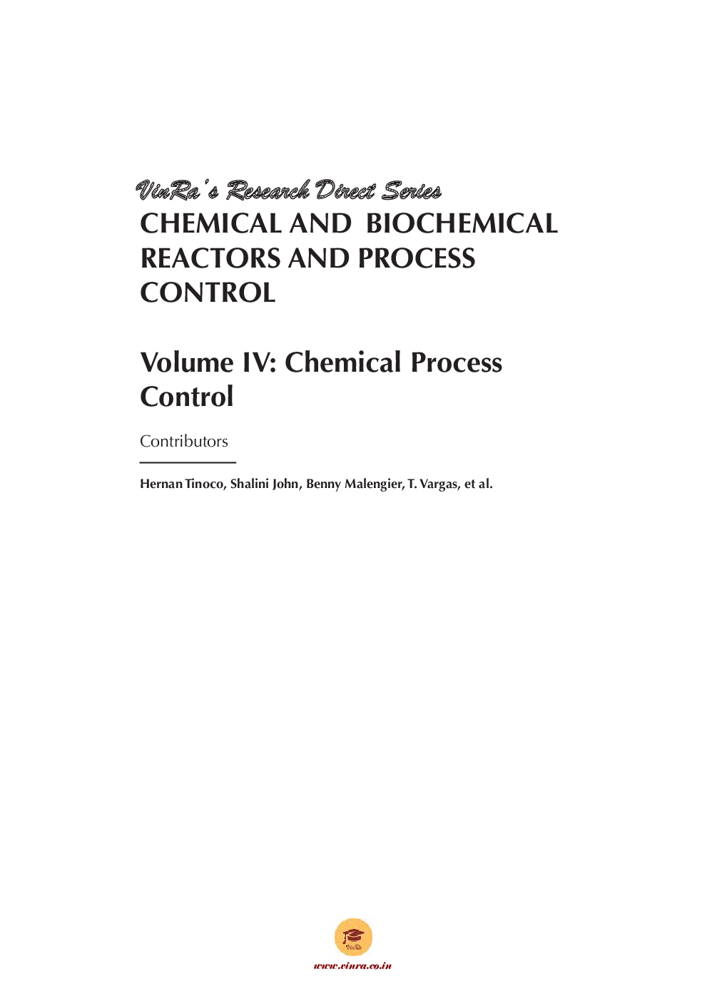 Chemical Process Control Vol IV - Page 4