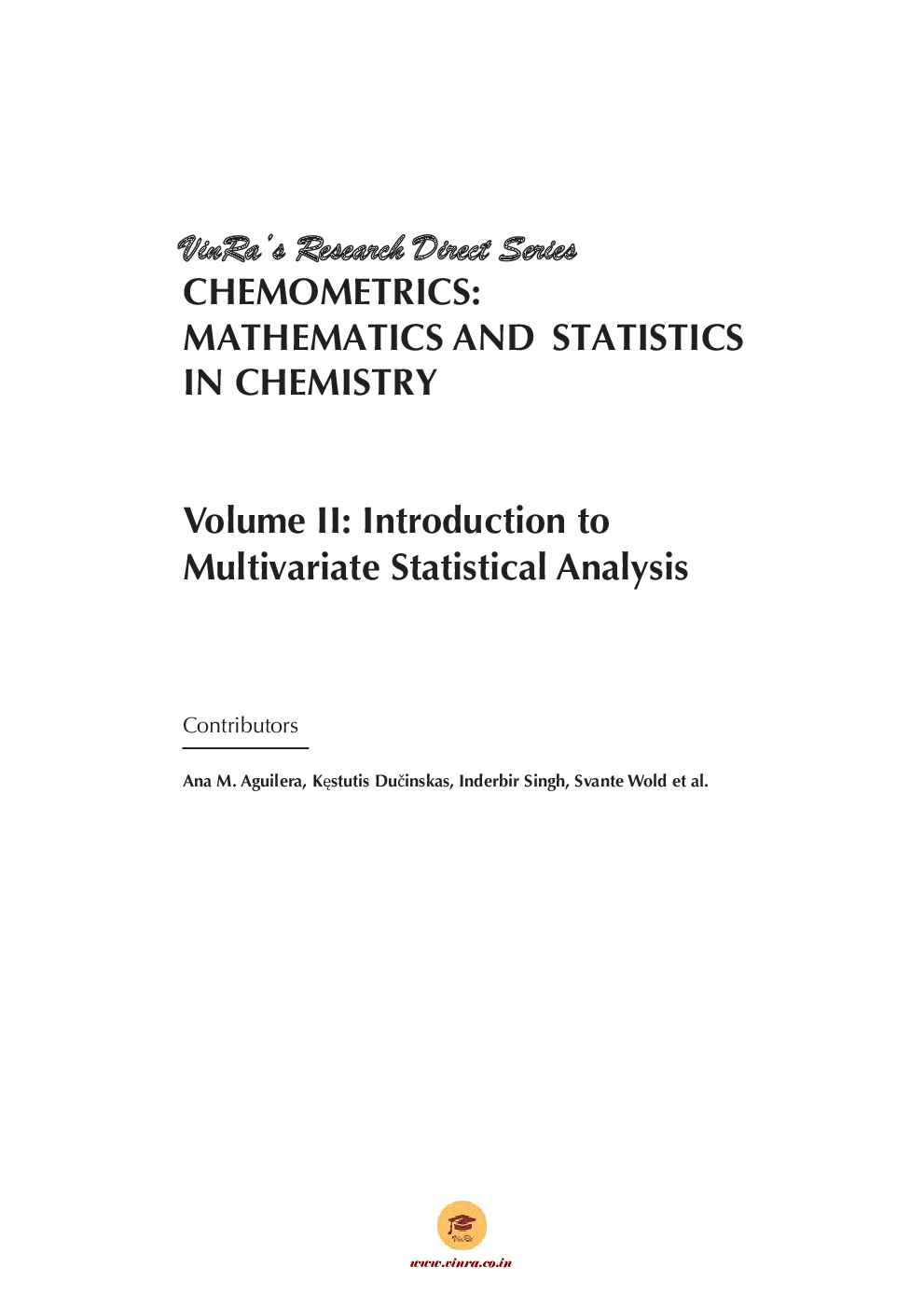 Introduction to Multivariate Statistical Analysis Vol II - Page 4