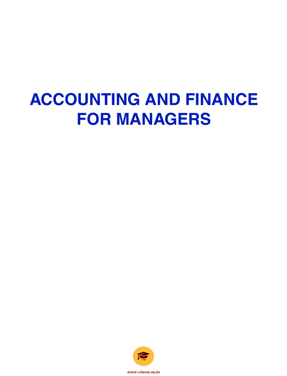 Accounting And Finance For Managers - Page 2