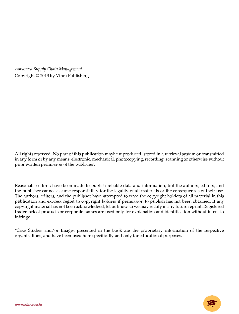 Advanced Supply Chain Management - Page 3