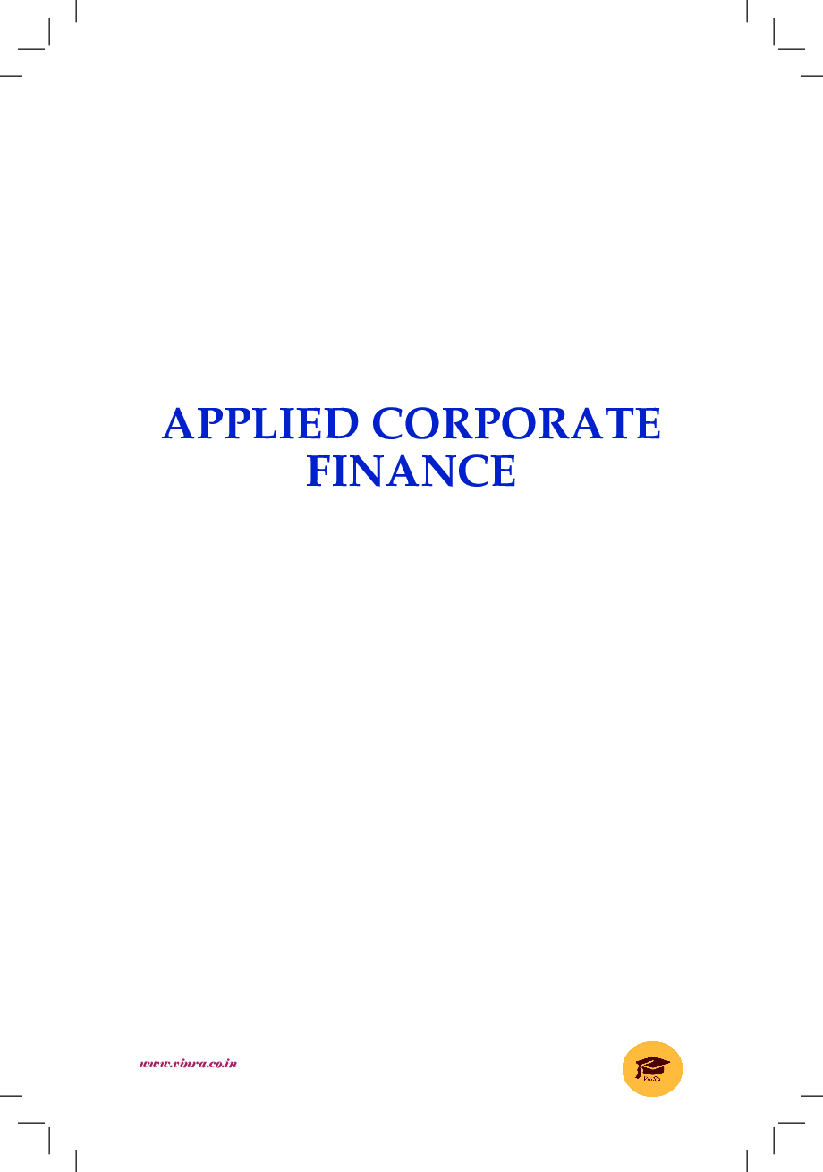 Applied Corporate Finance - Page 2