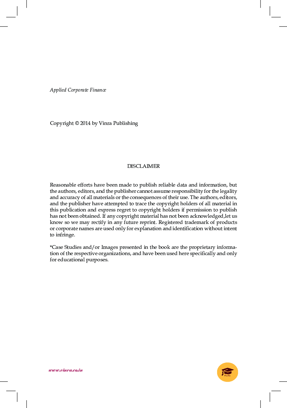 Applied Corporate Finance - Page 3