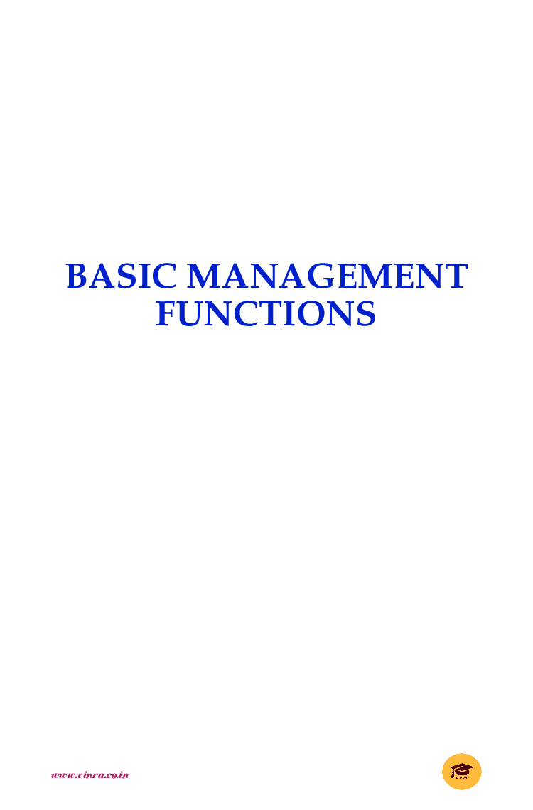 Basic Management Functions - Page 2