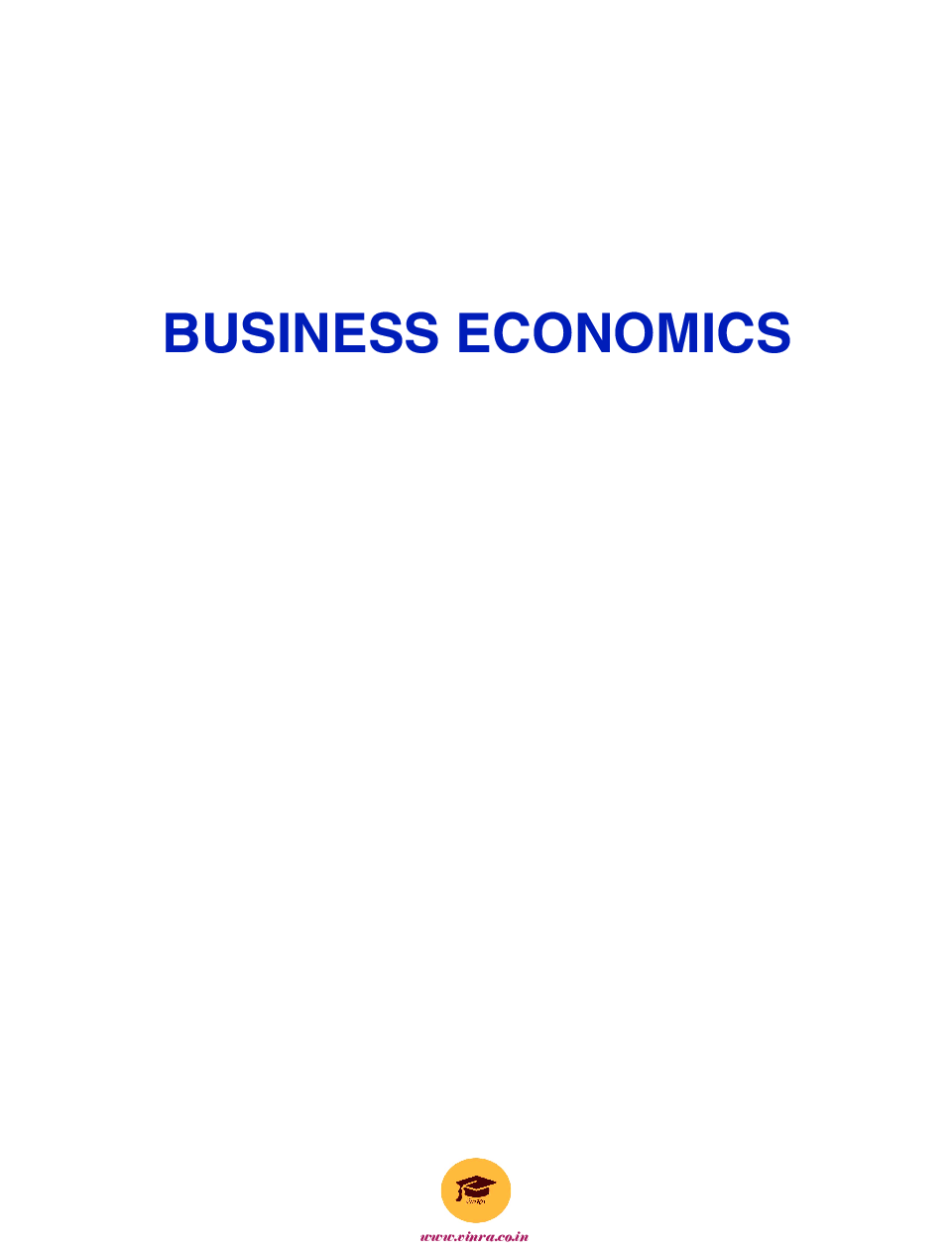 Business Economics BBA - Page 2