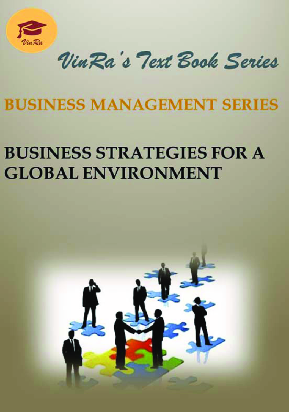 Business Strategies For A Global Environment - Page 1