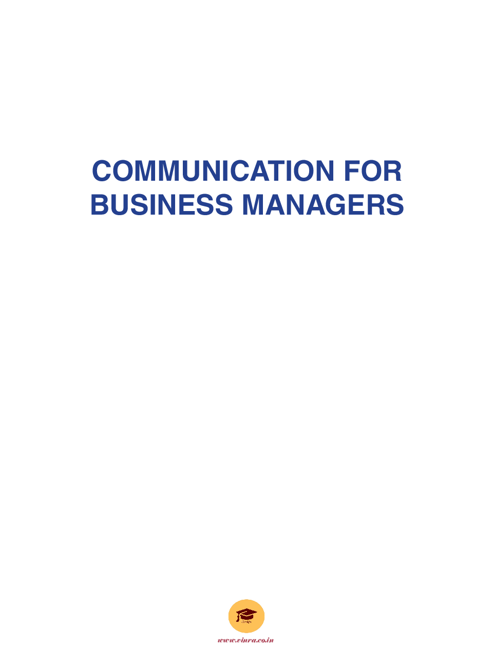 Communication For Business Managers - Page 2