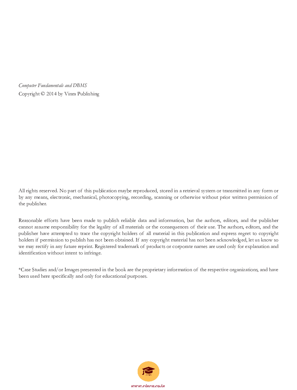 Computer Fundamentals And DBMS BBA - Page 3