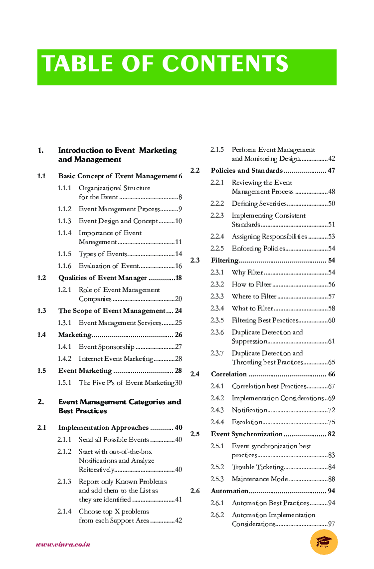 Conferences And Events Management - Page 4