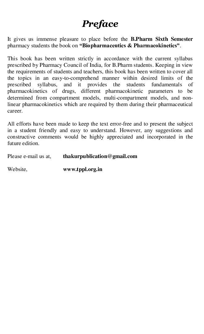 Biopharmaceutics And Pharmacokinetics - Page 4