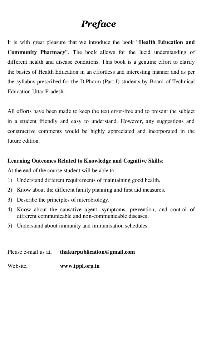 Health Education And Community Pharmacy - Page 5