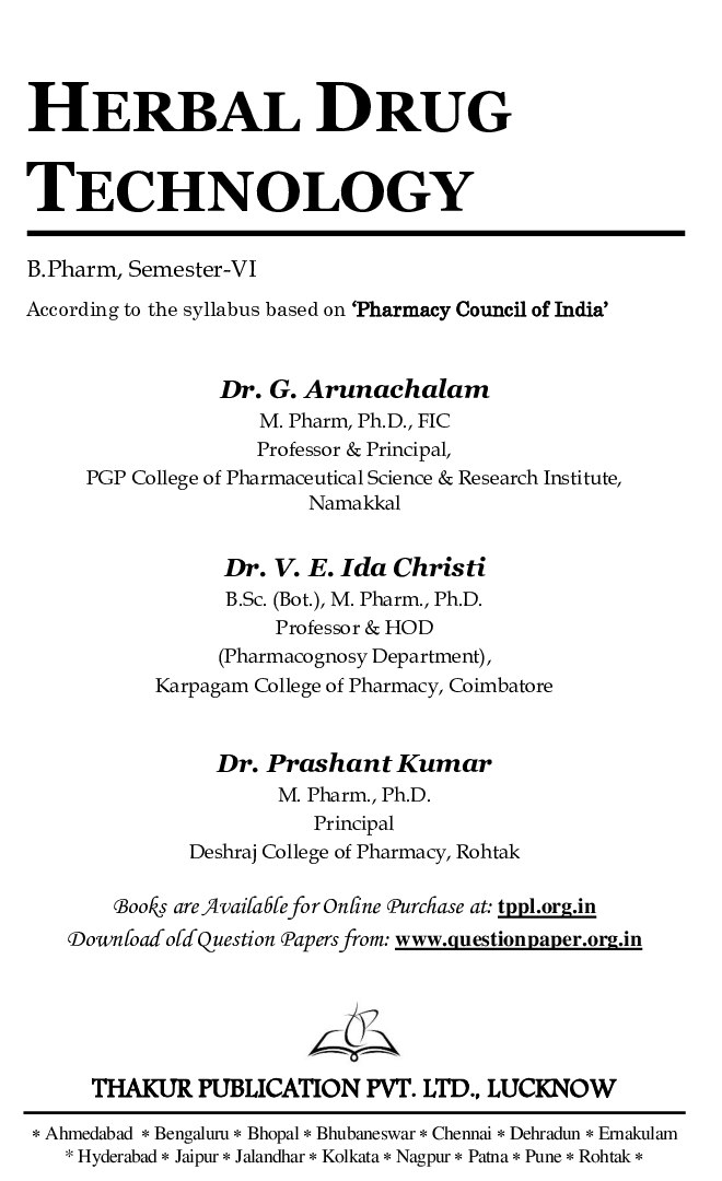 Herbal Drug Technology - Page 2