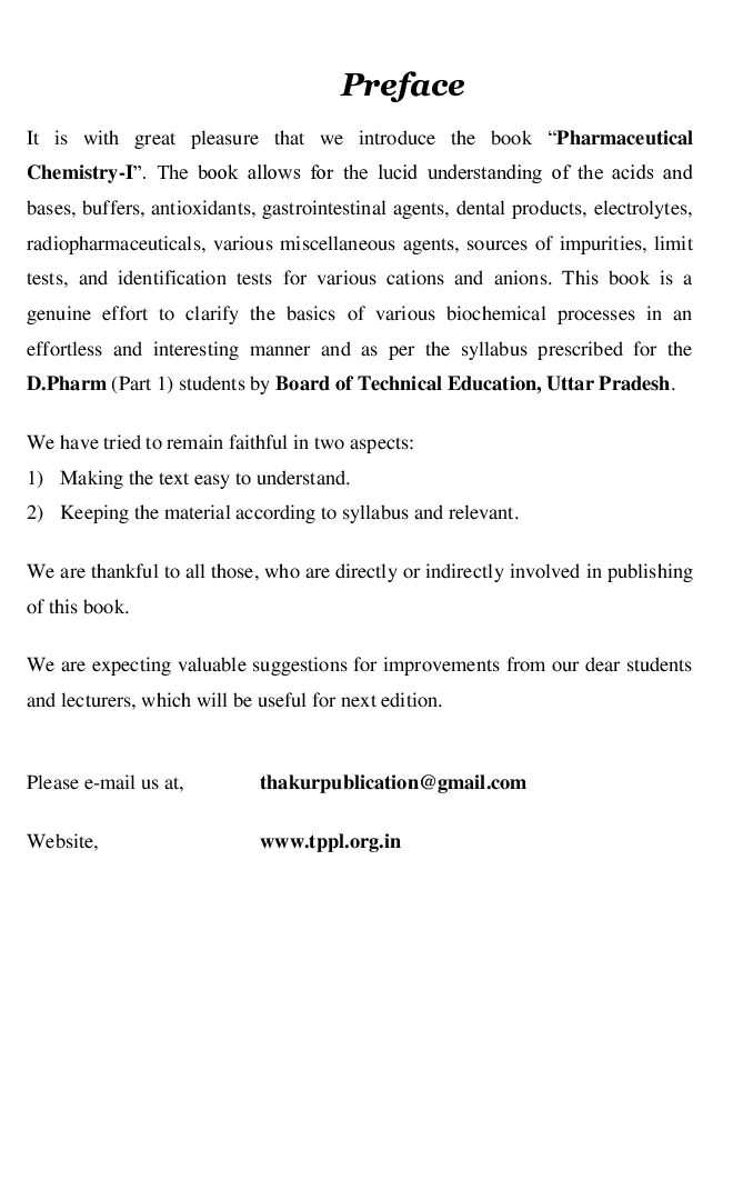 Pharmaceutical Chemistry-I - Page 5