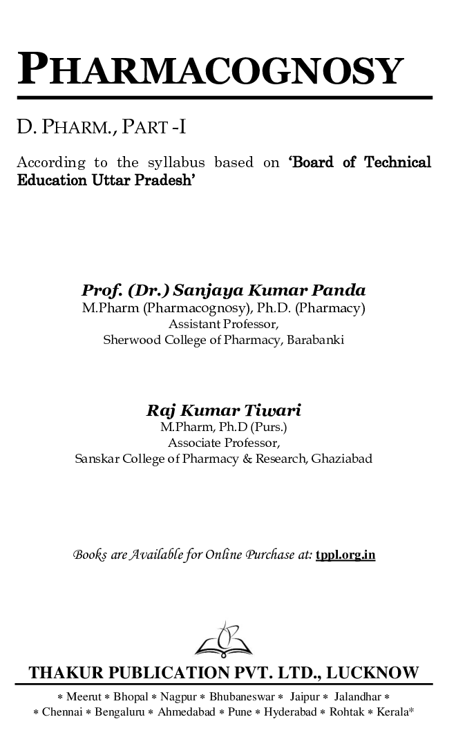Pharmacognosy - Page 2