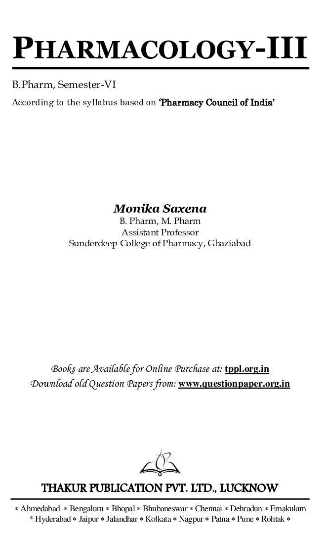 Pharmacology-III - Page 2