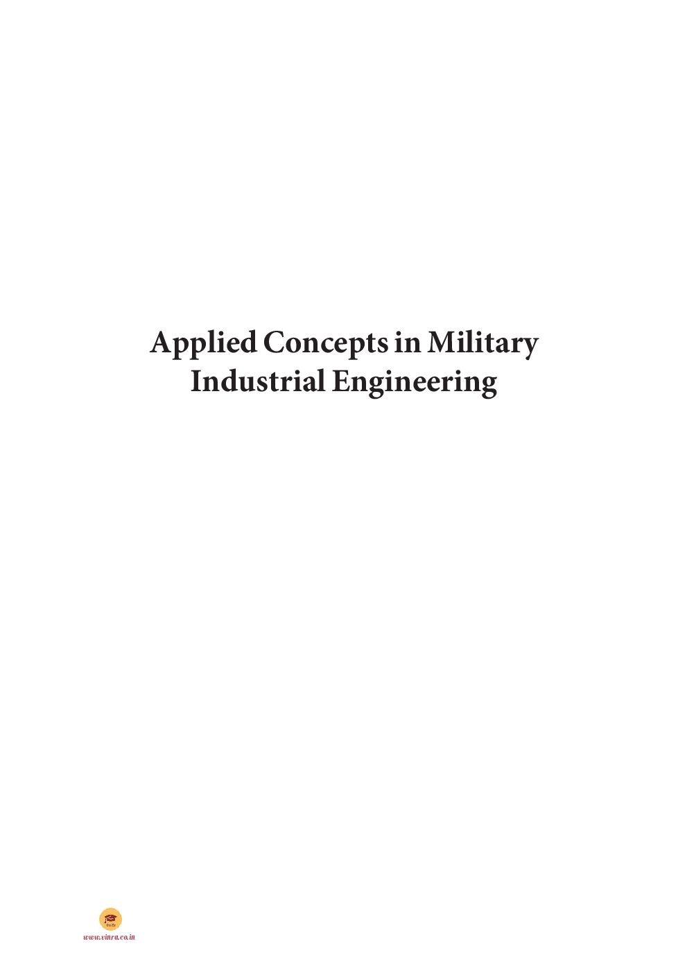 Applied Concepts in Military Industrial Engineering - Page 2