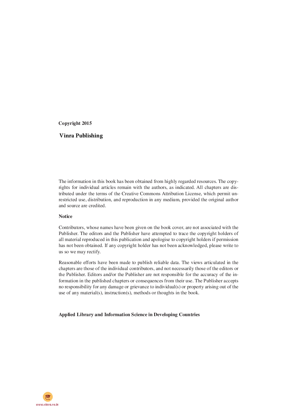 Applied Library and Information Science in Developing Countries - Page 5