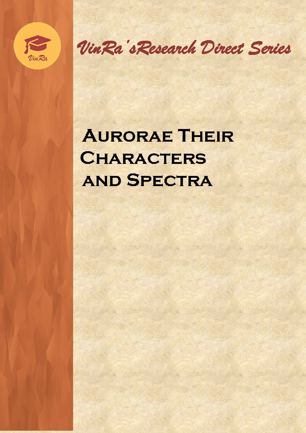 Aurorae Their Characters and Spectra - Page 1