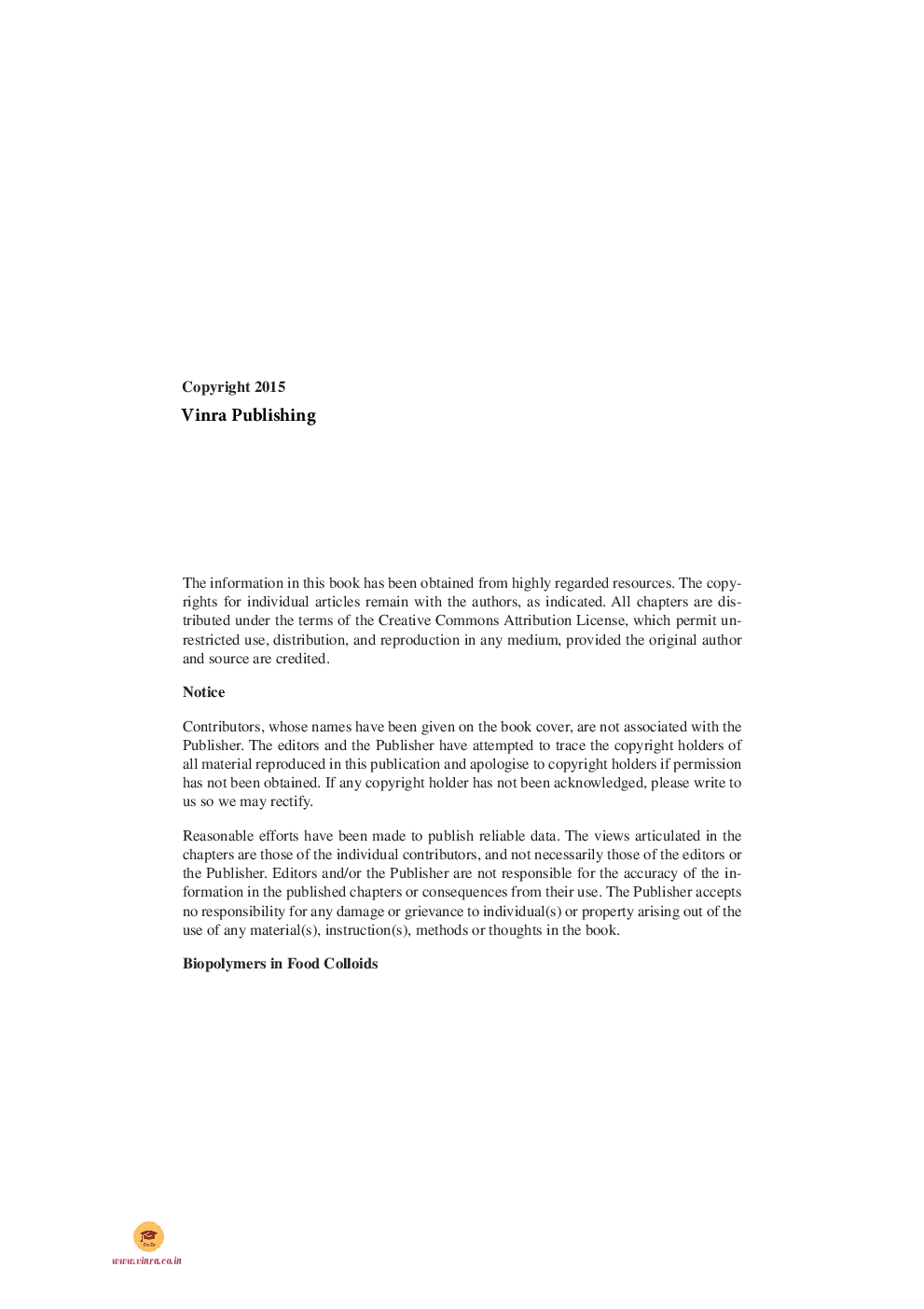 Biopolymers in Food Colloids - Page 5