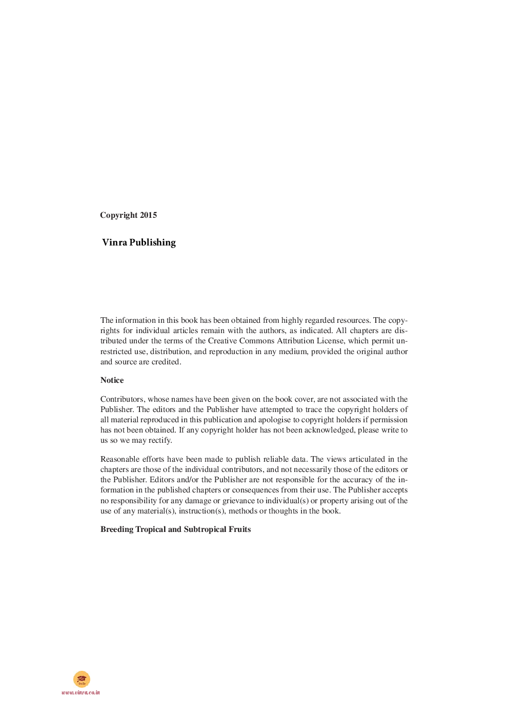 Breeding Tropical and Subtropical Fruits - Page 5