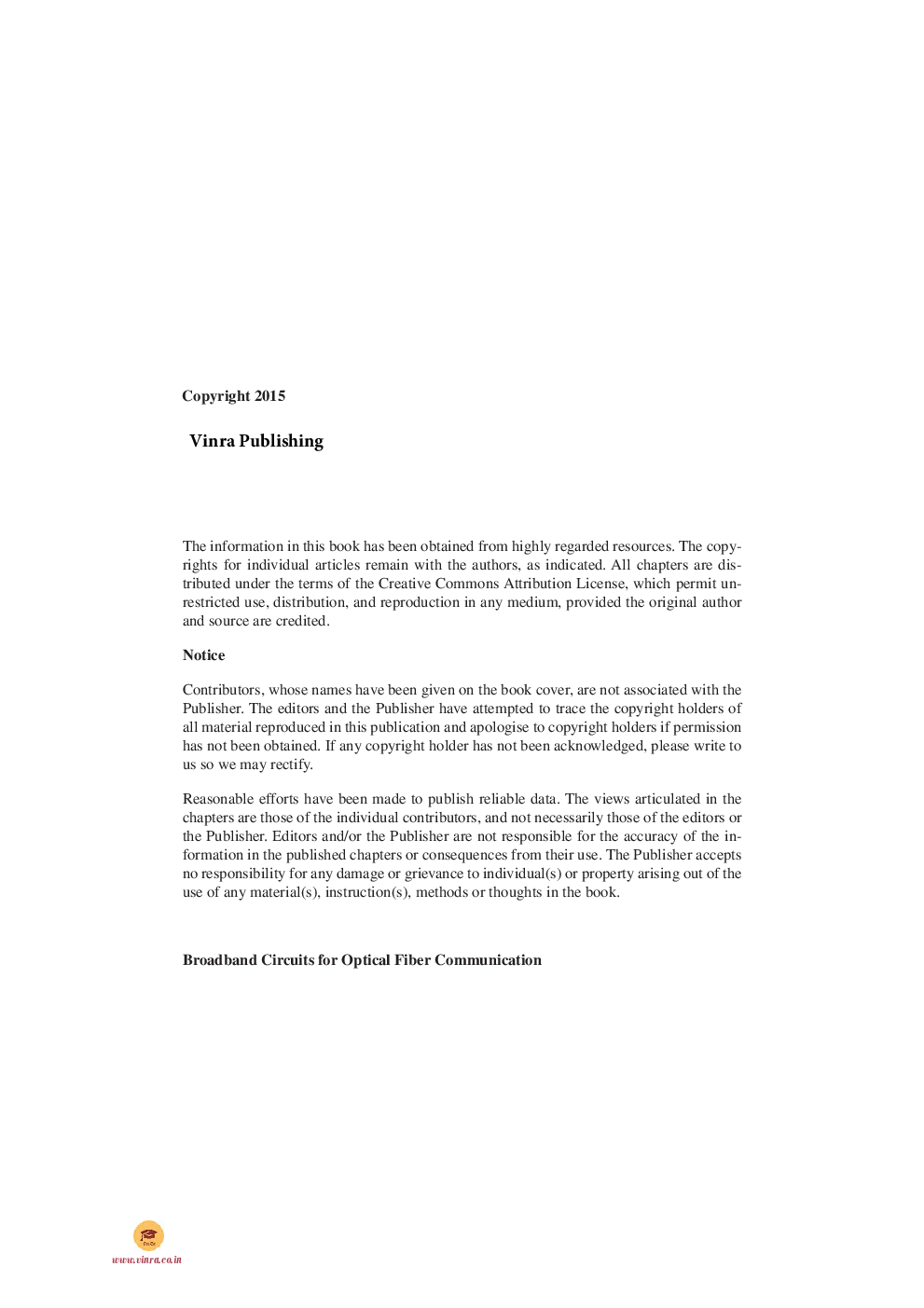 Broadband Circuits for Optical Fiber Communication - Page 5