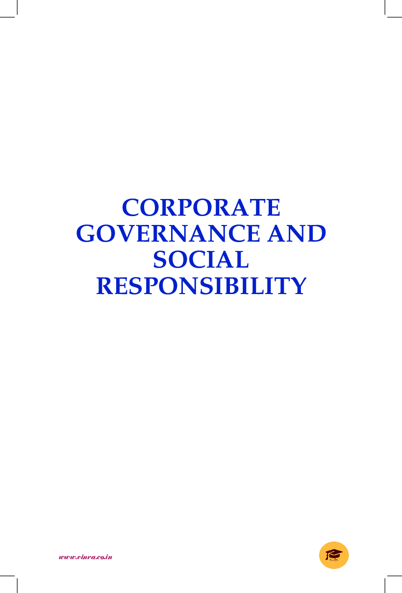 Corporate Governance And Social Responsibility - Page 2