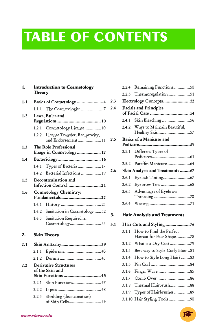 Cosmetology And Beauty Parlour Management - Page 4