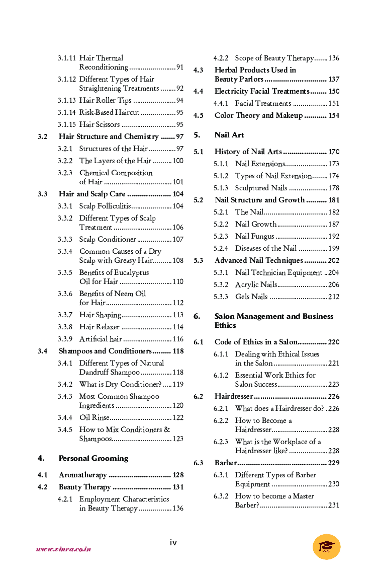 Cosmetology And Beauty Parlour Management - Page 5