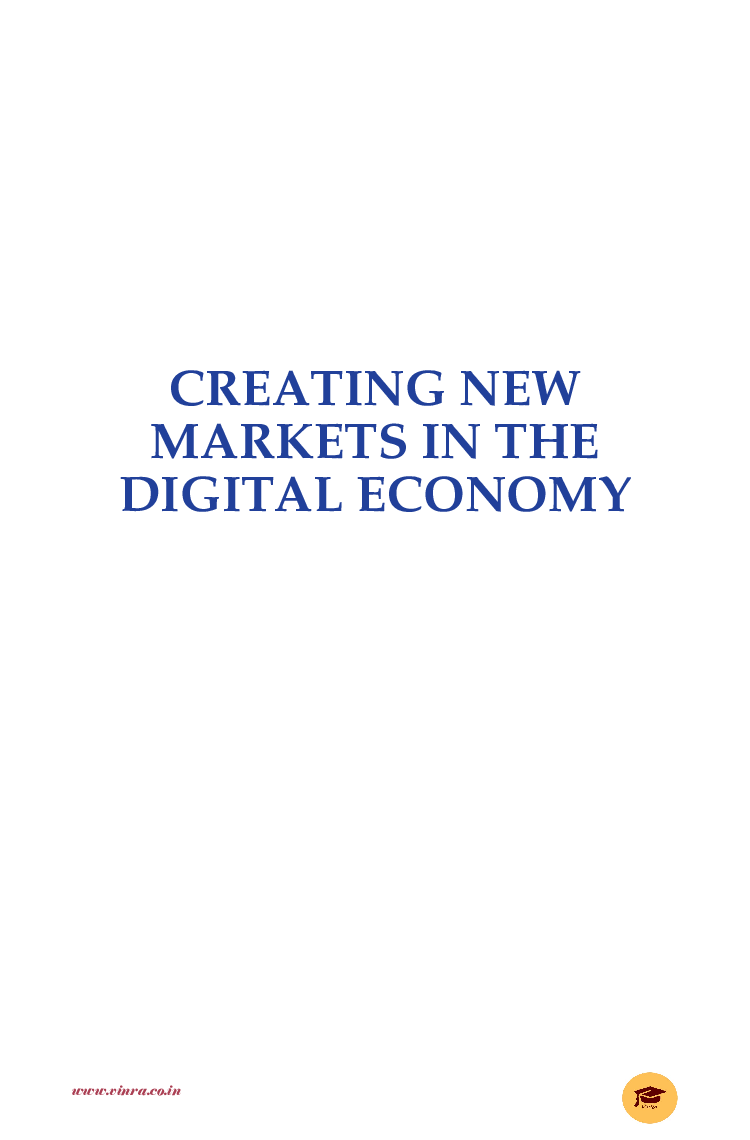 Creating New Markets In The Digital Economy - Page 2