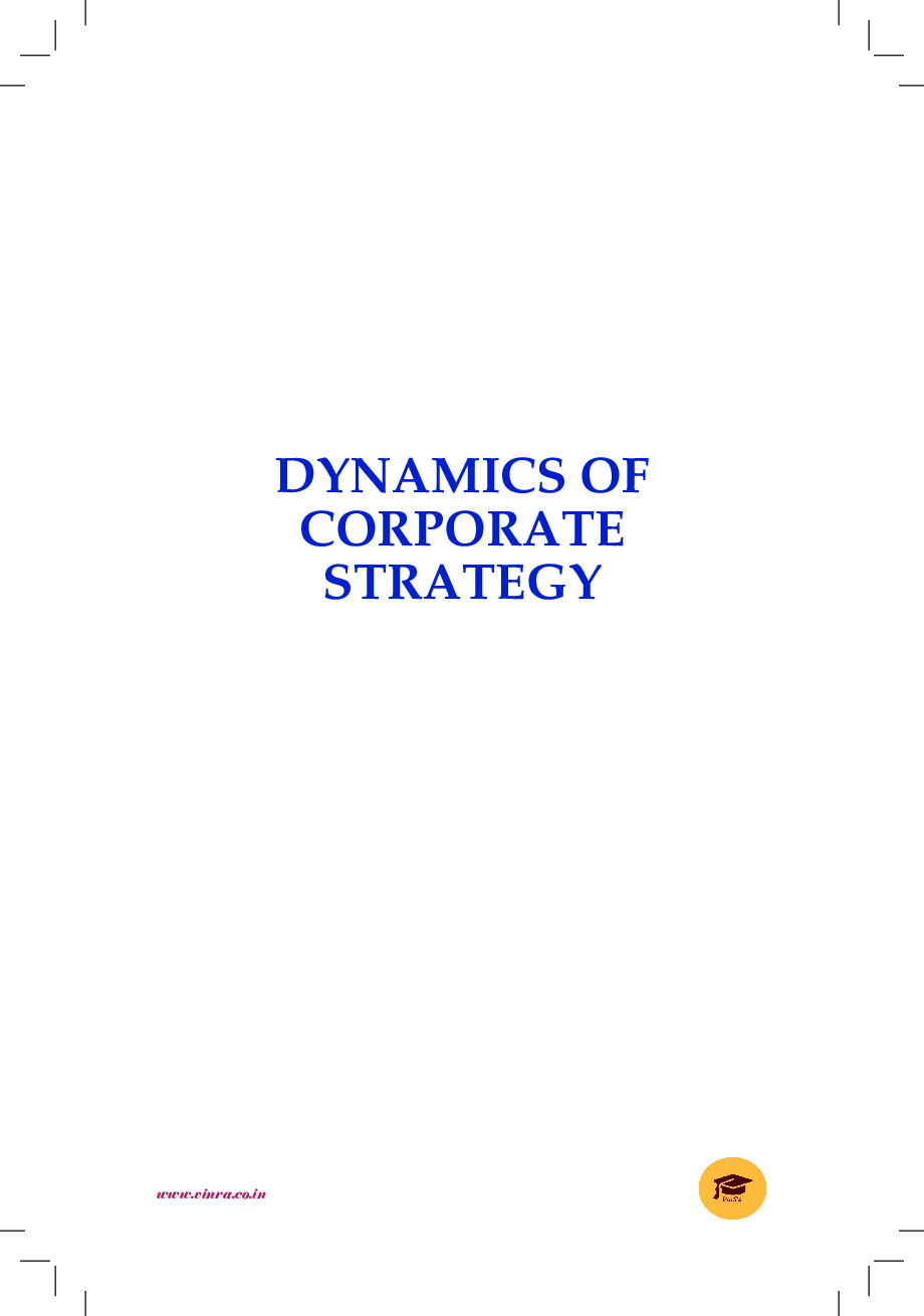 Dynamics Of Corporate Strategy - Page 2
