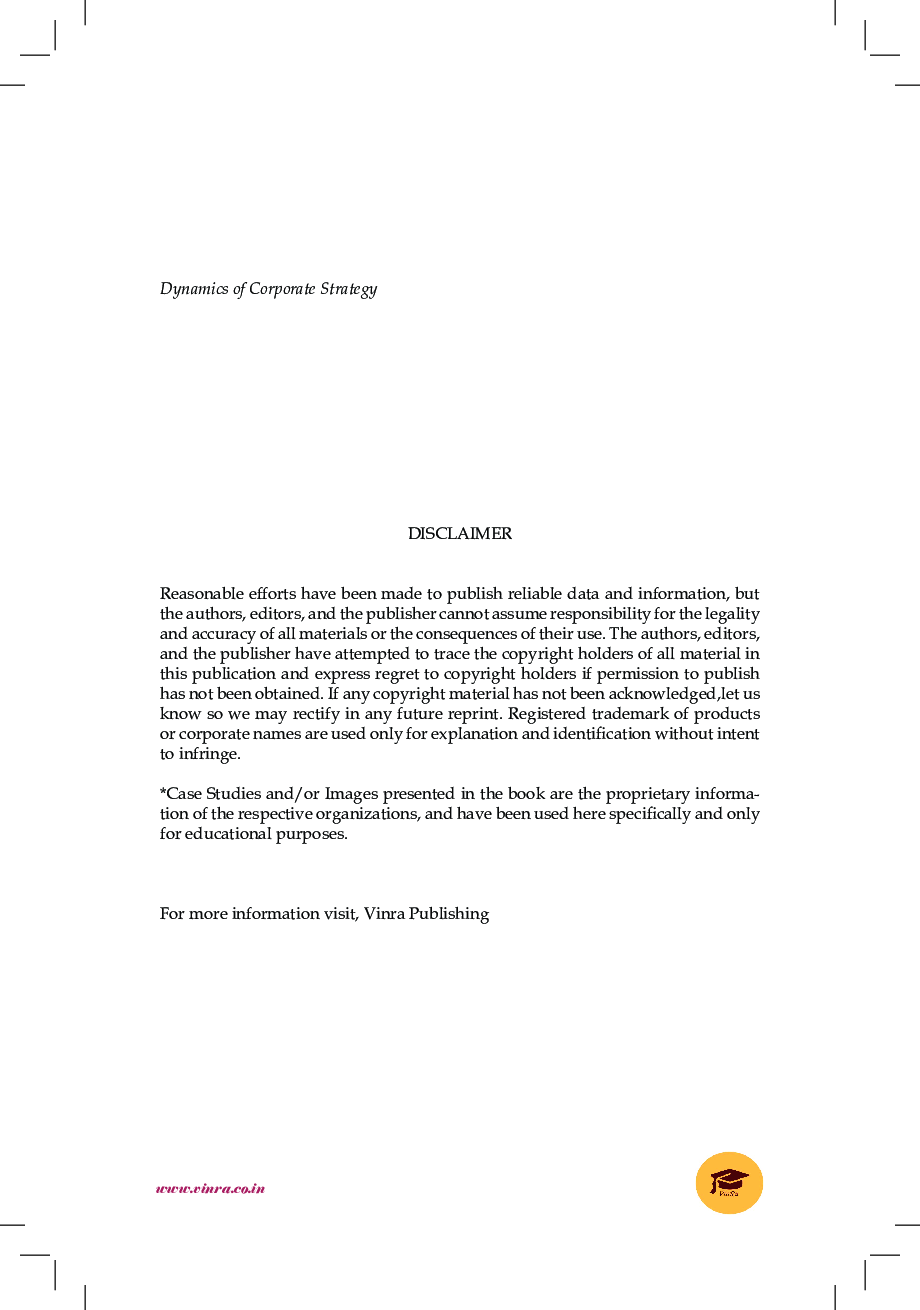 Dynamics Of Corporate Strategy - Page 3