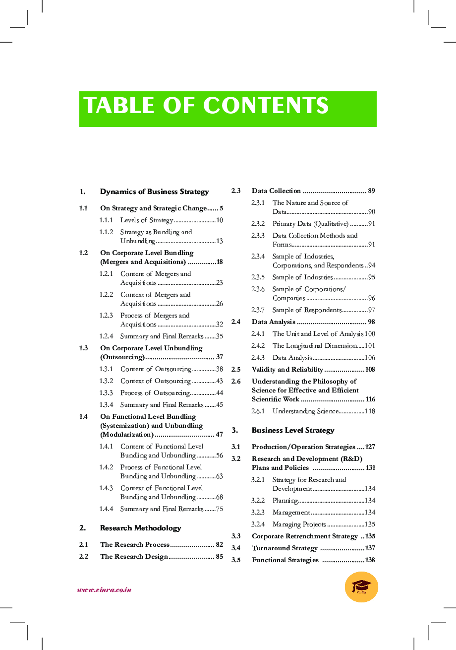Dynamics Of Corporate Strategy - Page 4