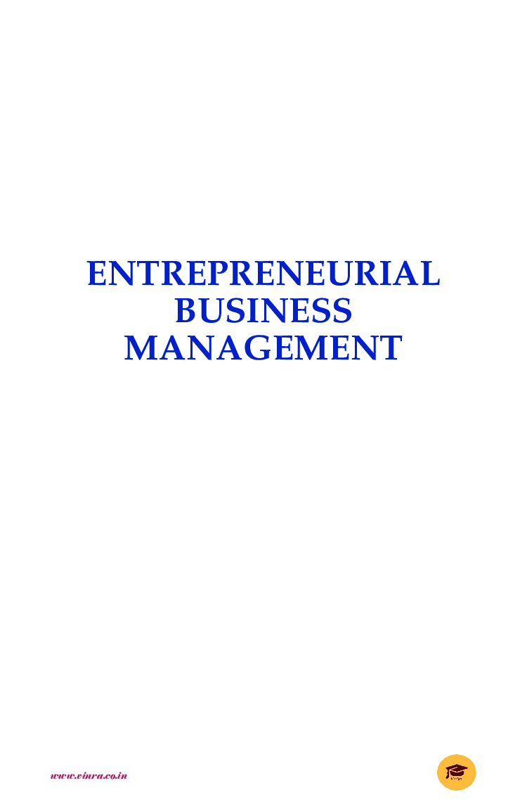 Entrepreneurial Business Management - Page 2