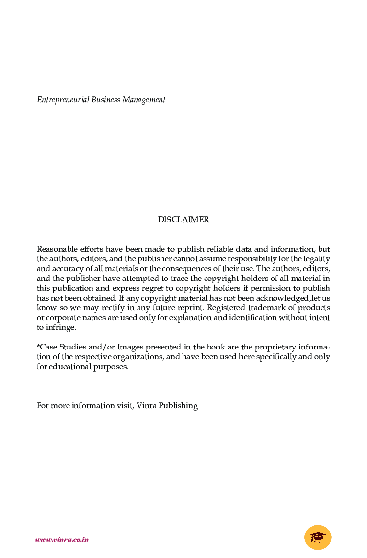 Entrepreneurial Business Management - Page 3