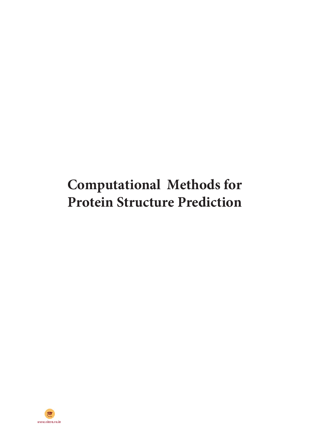 Computational Methods for Protein Structure Prediction - Page 2
