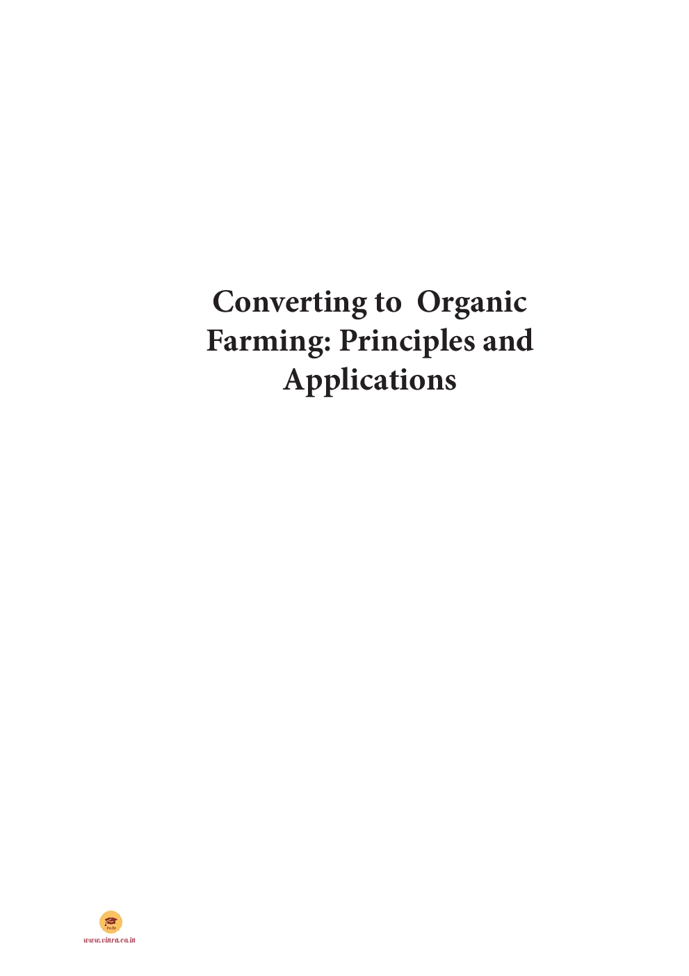 Converting to Organic Farming - Page 2