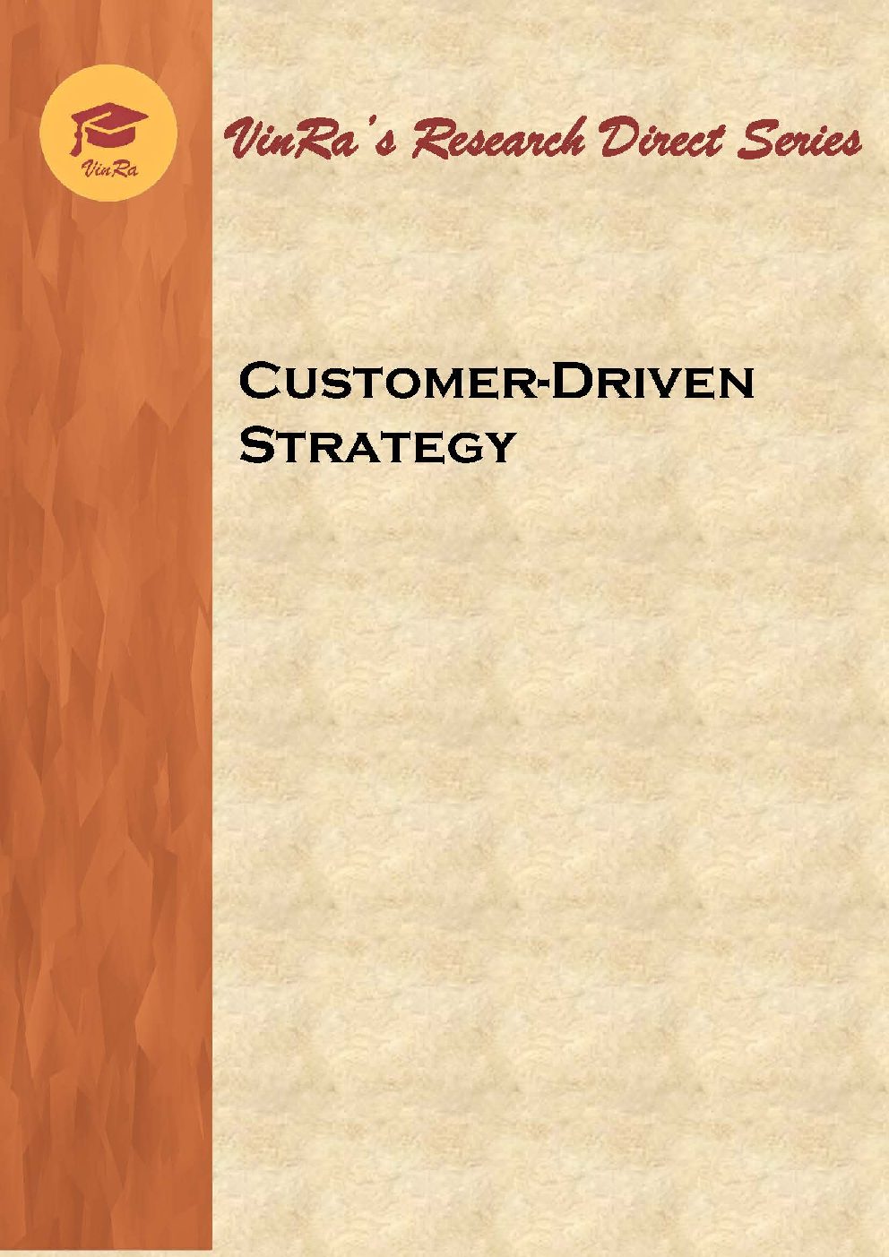 Customer-Driven Strategy - Page 1