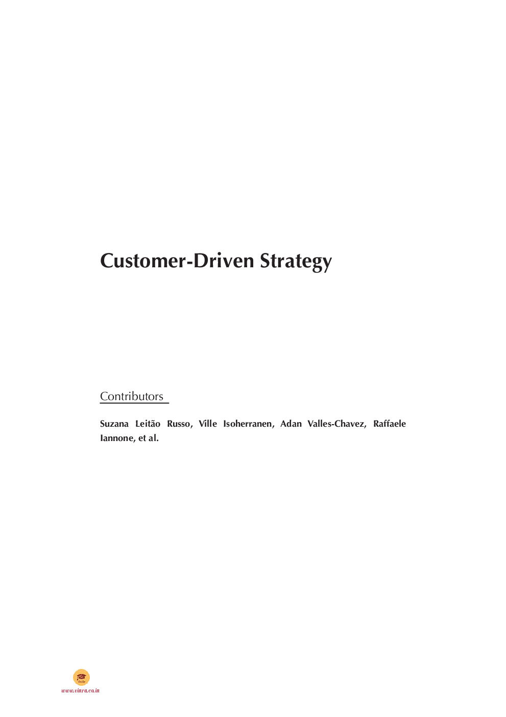 Customer-Driven Strategy - Page 4