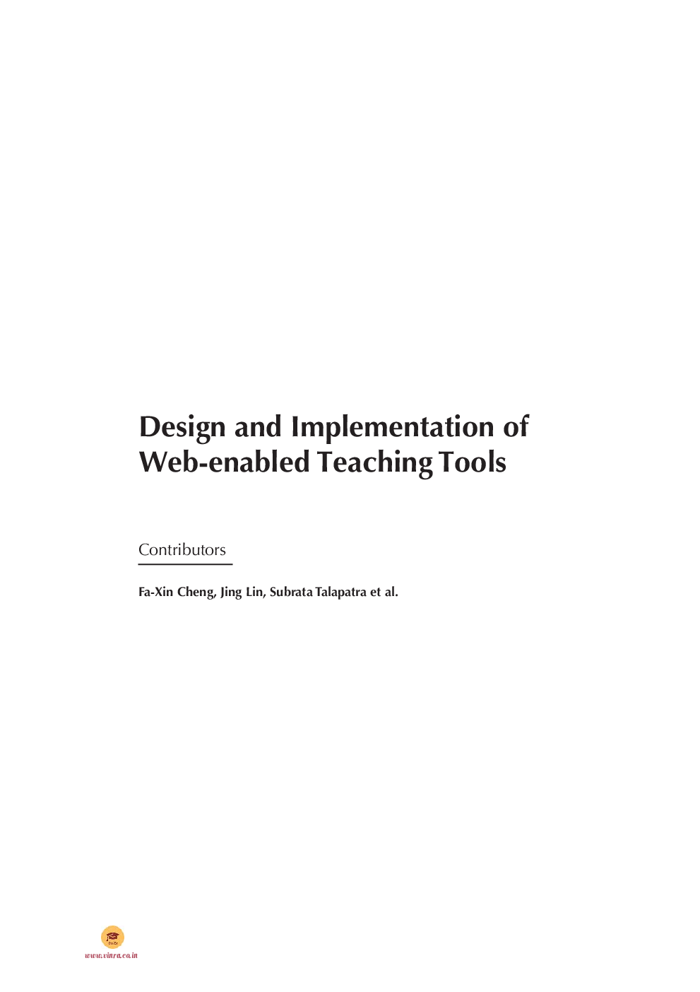 Design and implementation of web enabled Teaching tools - Page 4