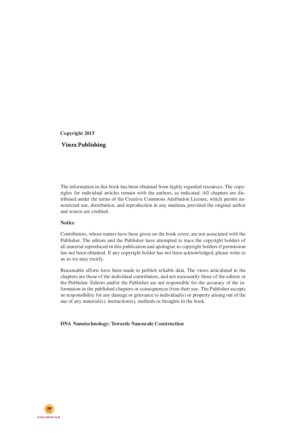 DNA Nanotechnology Towards Nanoscale Construction - Page 5