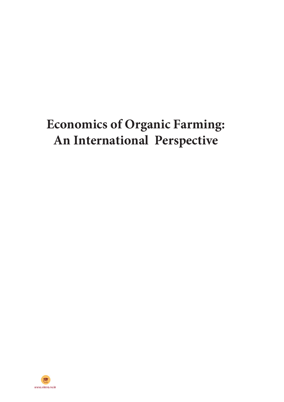 Economics of Organic Farming - Page 2
