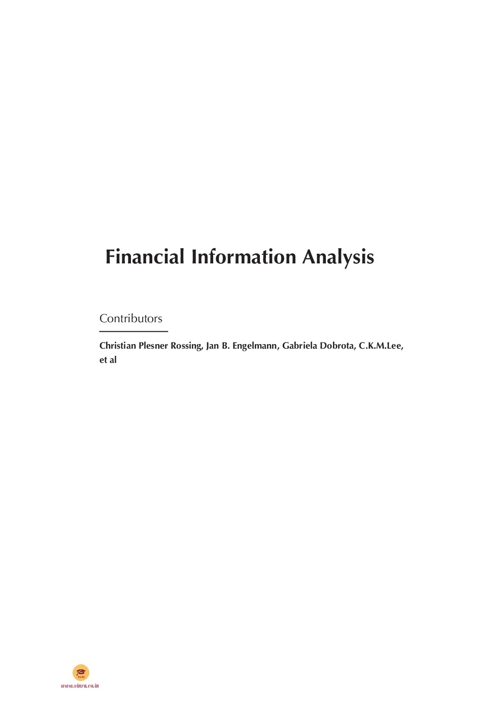 Financial Information Analysis - Page 4