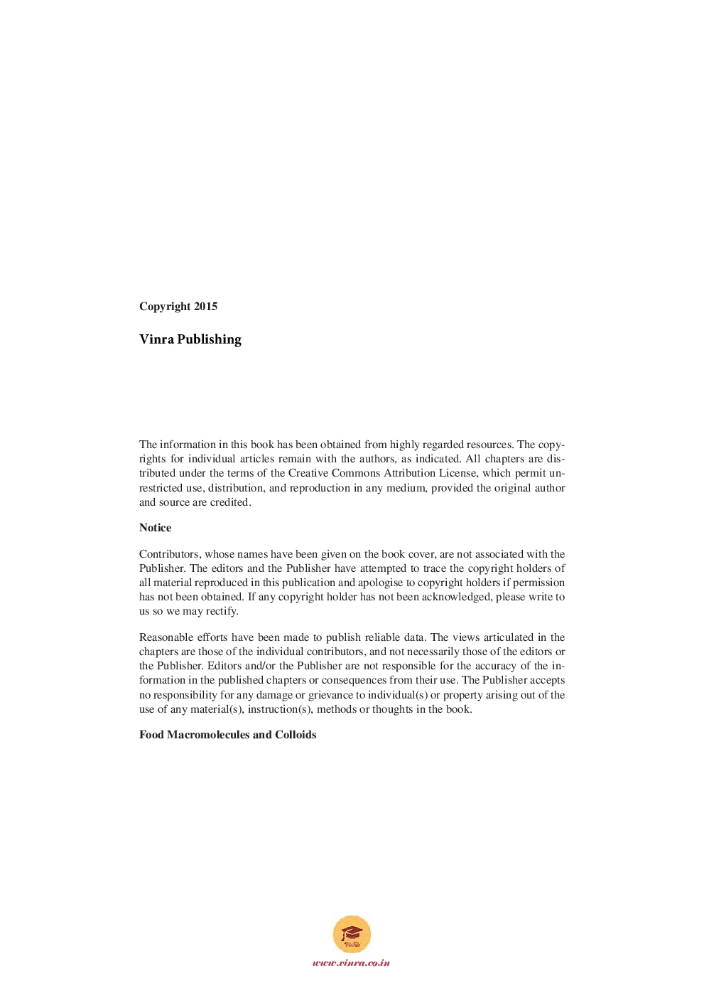 Food Macromolecules and Colloids - Page 5