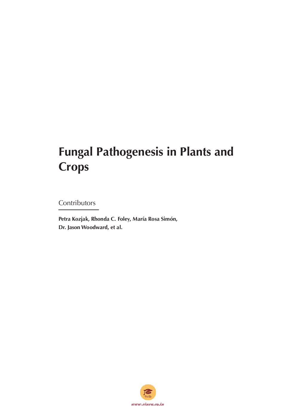 Fungal Pathogenesis in Plants and Crops - Page 4