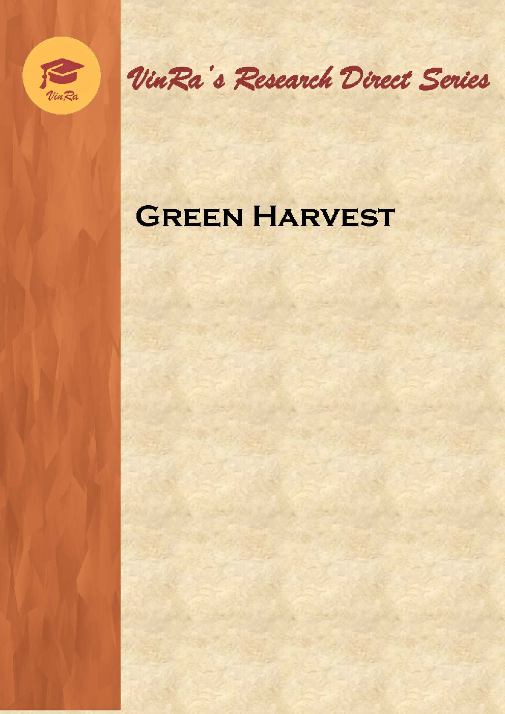 Green Harvest - Page 1